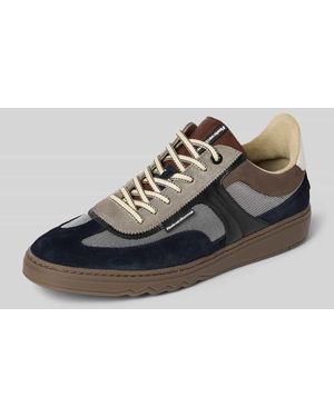 Floris Van Bommel Sneaker mit Label-Detail Modell 'De Kupster' - Grau
