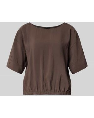 Opus Blusenshirt aus Modal-Mix Modell 'Seira' - Braun