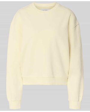 Samsøe & Samsøe Sweatshirt mit Rundhalsausschnitt Modell 'SAVAN' - Natur