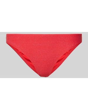 Pieces Bikini Slip mit Effektgarn Modell 'LAOMI' - Rot
