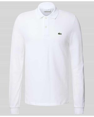 Lacoste Regular Fit Poloshirt aus reiner Baumwolle - Weiß