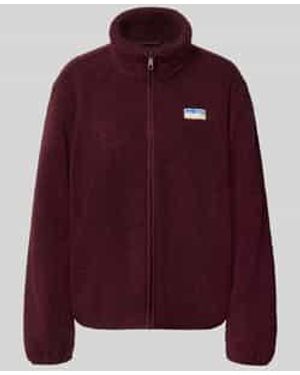 ONLY Fleece Jassen - Rood