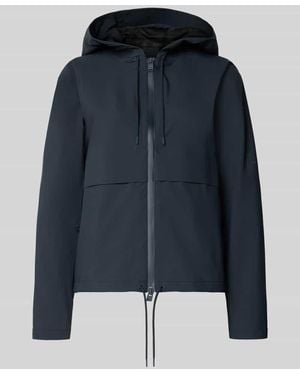 Rains Regular Fit Jacke mit Kapuze Modell 'Suva' - Blau
