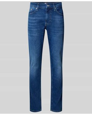 Tommy Hilfiger Slim Fit Jeans Aus Baumwoll-Mix Modell 'Austin' - Blau