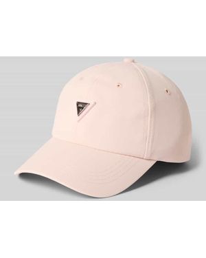 Guess Basecap mit Label-Applikation Modell 'NOEMIE 4G' - Pink