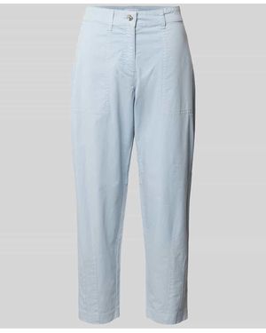 M·a·c Hose in verkürzter Passform Modell 'EBBY' - Blau