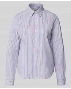 GANT Blouses Lange Mouw - Paars
