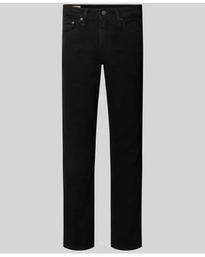 Levi's Slim Fit Jeans aus Baumwoll-Lyocell-Mix Modell '511® SLIM' - Schwarz