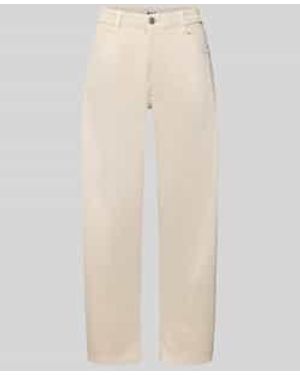 M·a·c Stoffen Broek Met 5-Pocketmodel Model 'Danni' - Wit