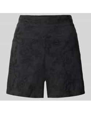 Pieces Stoffen Shorts - Zwart