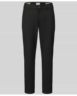 Brax Tapered Fit Stoffhose mit Viskose-Anteil Modell 'Phil' - Schwarz