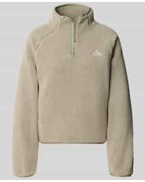 adidas Fleece Jassen - Naturel