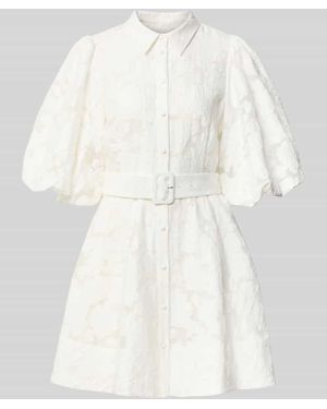 Ted Baker Minikleid aus Viskose-Mix Modell 'Antya' - Weiß