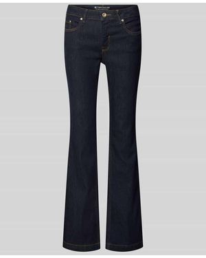 Tom Tailor Bootcut Jeans aus Baumwoll-Mix - Blau