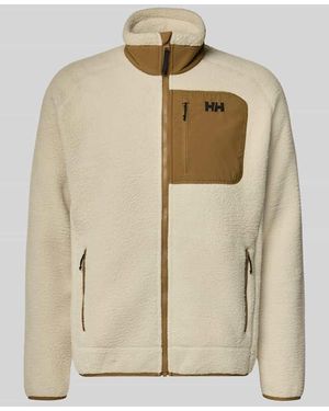 Helly Hansen Fleecejacke mit Stehkragen - Natur