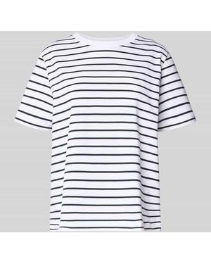 Samsøe & Samsøe T-Shirt mit Rundhalsausschnitt Modell 'CAMINO' - Grau