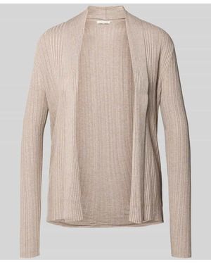 Tom Tailor Regular Fit Cardigan aus Viskose-Mix - Natur