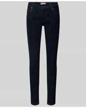 Marc O' Polo Jeans Met Labeldetails - Blauw