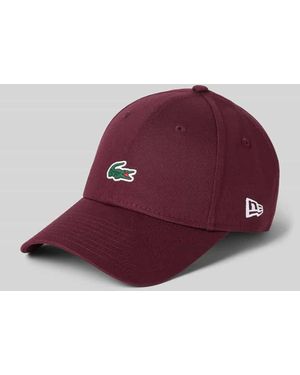 Lacoste Cap aus reiner Baumwolle - Rot