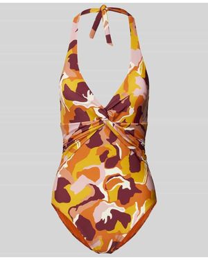 Barts Badeanzug Mit Neckholder Modell 'Lunan' - Orange