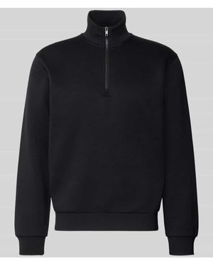 Jack & Jones Regular Fit Sweatshirt mit Baumwoll-Anteil Modell 'Bradley' - Blau