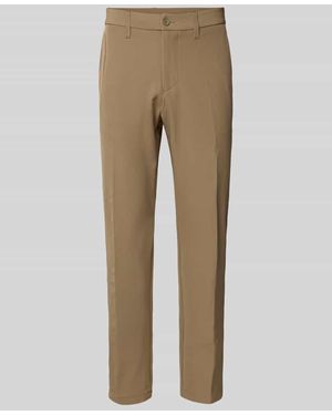 BOSS Slim Fit Hose mit Kordelzug Modell 'T_COMMUTER' - Natur