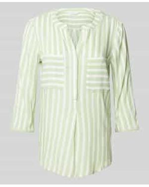 Tom Tailor Comfort Fit Tuniek Van Pure Viscose - Groen