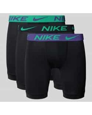Nike Boxershort Met Elastische Logoband - Blauw