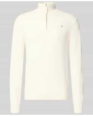 GANT Regular Fit Pullover - Wit
