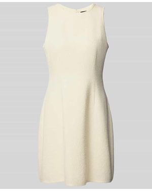 Marc Cain Minikleid mit Rundhalsausschnitt - Natur