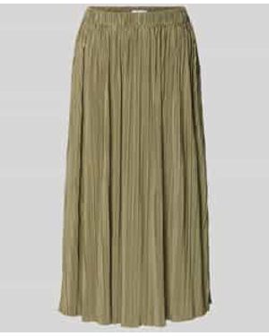 Samsøe & Samsøe Midirok Met Plissévouwen Model 'Uma' - Groen