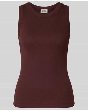 DRYKORN Tanktop mit gerippten Abschlüssen Modell 'OLINA' - Lila
