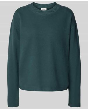 S.oliver Regular Fit Pullover aus Baumwoll-Mix - Grün