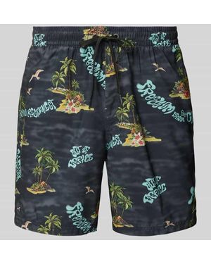 Quiksilver Badehose mit Tunnelzug - Blau