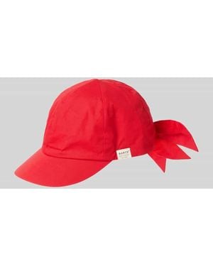 Barts Basecap mit Label-Patch Modell 'Wupper' - Rot
