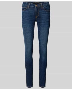 Guess Slim Fit Jeans aus Baumwoll-Mix Modell 'Curve' - Blau