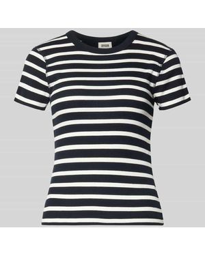 DRYKORN T-Shirt mit Rundhalsausschnitt Modell 'KOALE' - Schwarz