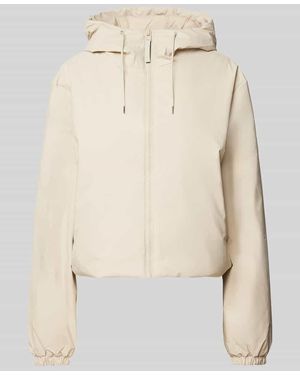 Rains Jacke mit Kapuze Modell 'Lohja' - Natur