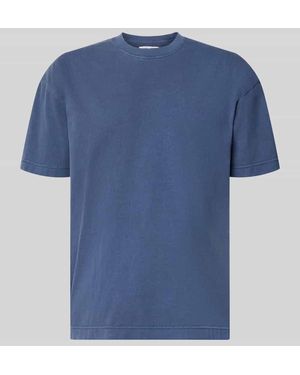 Samsøe & Samsøe T-Shirt mit Rundhalsausschnitt Modell 'JOEL' - Blau