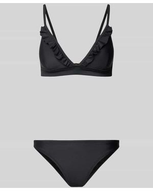 Shiwi Bikini-Set mit Rüschen Modell 'Beau' - Schwarz