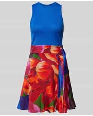 Ted Baker Mini-jurk Met Riem - Blauw