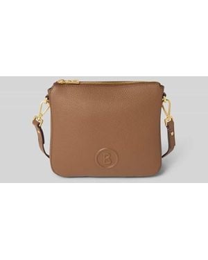 Bogner Handtasche Mit Label-Detail Und Schulterriemen - Braun