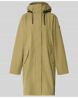 Didriksons Parka mit Pattentaschen Modell 'ELINA' - Grün