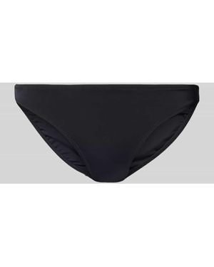 PUMA Bikini-Hose mit rückseitigem Logo-Print - Schwarz
