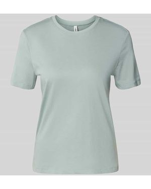 ONLY Regular Fit T-Shirt aus reiner Baumwolle Modell 'KITA' - Grün