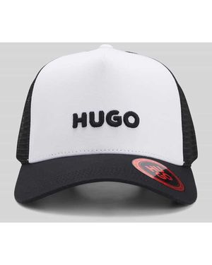 HUGO Cap aus Baumwolle mit Mesh-Einsatz Modell 'MARSEL TRUCKER' - Mehrfarbig