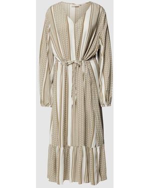 Only Carmakoma Midikleid Mit Kufiya-Muster - Natur