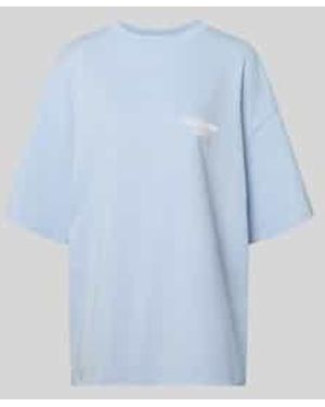 Karo Kauer Oversized T-Shirts - Blauw