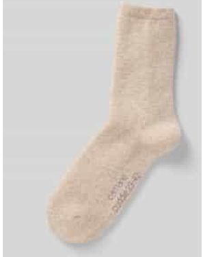 Happy Socks Regular Fit Sokken Met Ribgebreid Detail - Wit