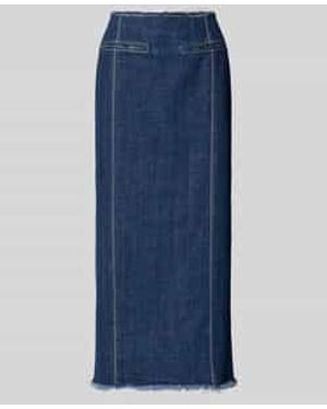MAX&Co. Midi Rokken - Blauw